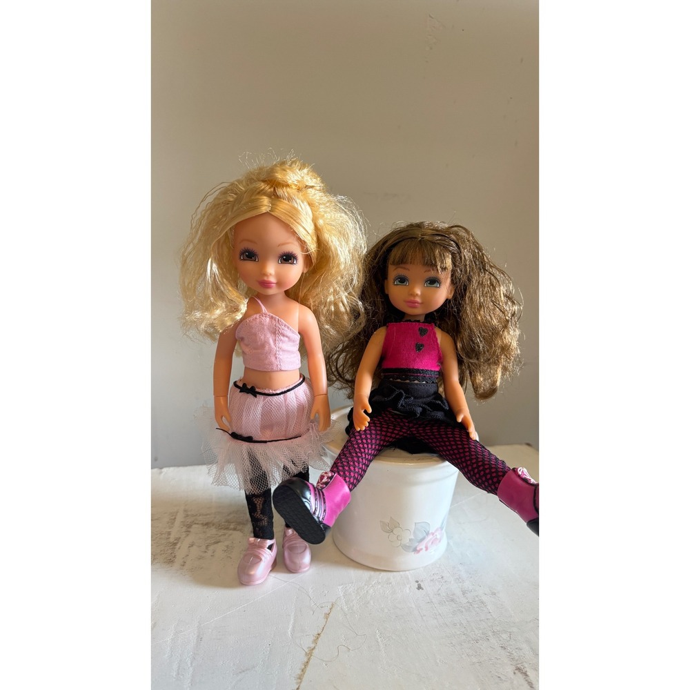 MGA BFC Ink Best Friends Club Small Dolls Lot of 2 Blonde Brunette 6in Figures